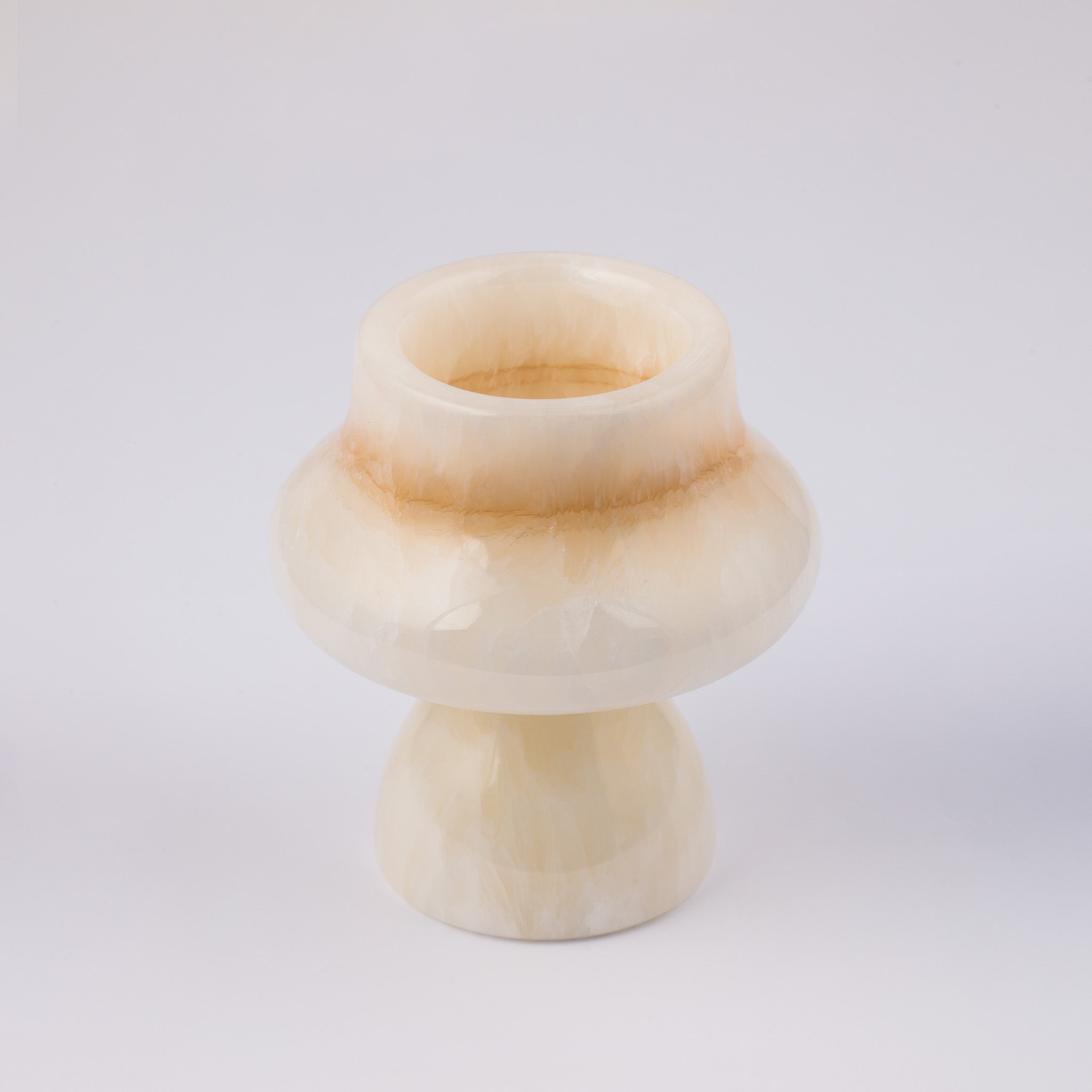 Alabaster Mushroom Scented Candle/Ambient Lamp