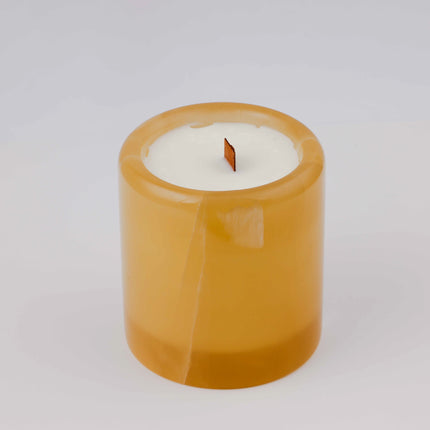 Amber Jade Cylinder (Large)