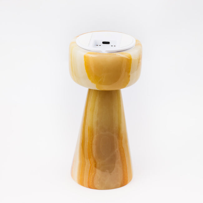 Caramel Swirl Onyx  Ambient Light
