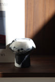 Noir Vein Marble Candle -Diamond