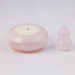 Pink Onyx Chubby Candle Holder