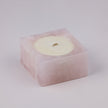 Pink Onyx Square Candle