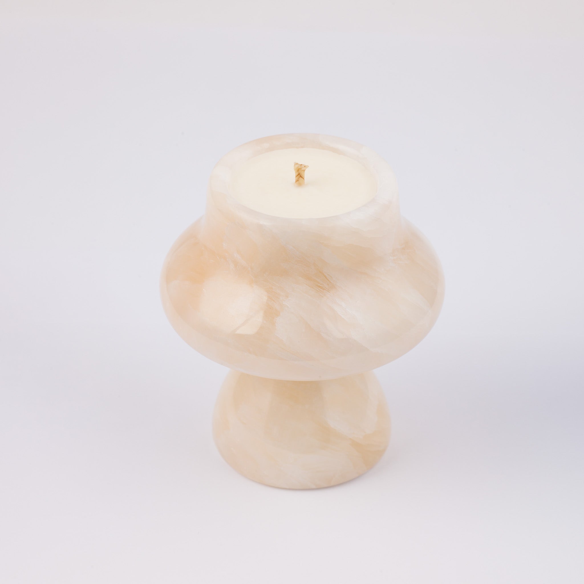 Alabaster Mushroom Scented Candle/Ambient Lamp