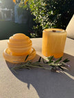 Amber Jade Cylinder (Large)