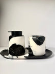 Noir Vein Marble Bathroom Set