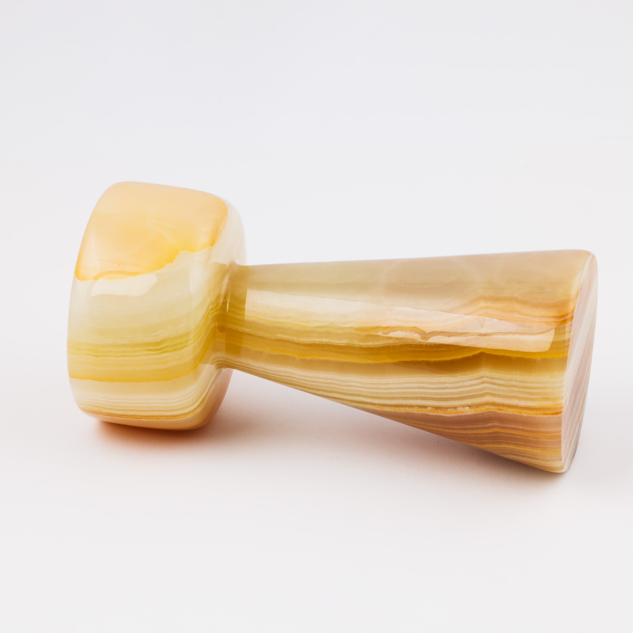 Caramel Swirl Onyx  Ambient Light