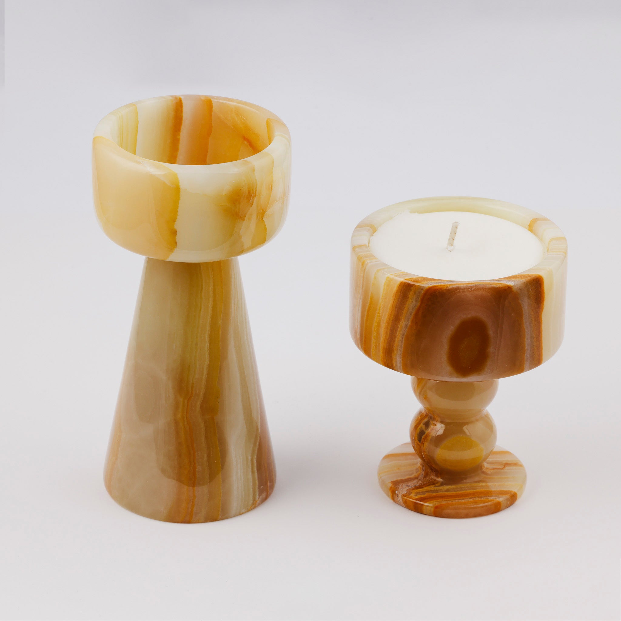 Caramel Swirl Onyx French Cup
