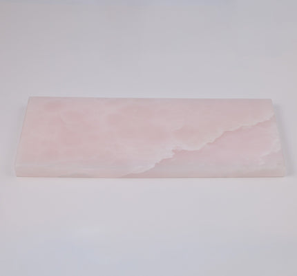 Afghan Pink Onyx Plate
