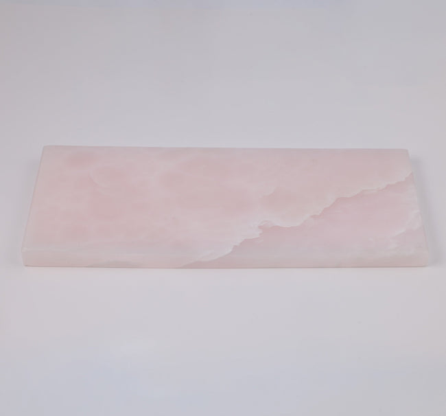 Afghan Pink Onyx Plate