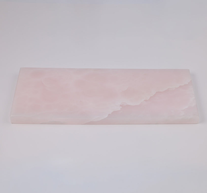 Afghan Pink Onyx Plate