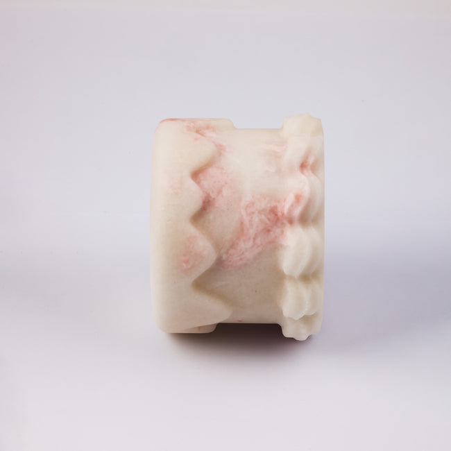Pastel Rainbow Rose Cake Candle